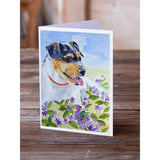 Jack Russell Terrier Greeting Cards And Envelopes Pack Of 8