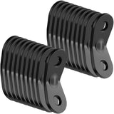 SATINIOR 20 Pieces Aluminum Alloy Guyline Cord Adjuster Tent Tensioners Rope Adjusters for Outdoor Camping Hiking (Black, one Si