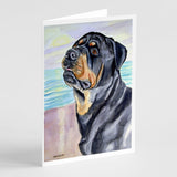 Rottweiler Greeting Cards And Envelopes Pack Of 8