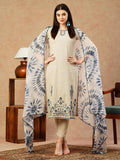 Anni Designer Women'S Cotton Blend Straight Embroidered Kurta With Pant & Dupatta (Bhavi Blue_Xl_Blue_X-Large),Blue,XL,,,