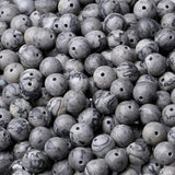 LAIDANLA Map Jasper 8mm Natural Stone Beads Round Loose Gemstone Stone Beads for DIY Bracelet Necklace Earrings Jewelry Making P