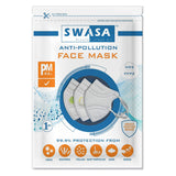 Swasa N95 Mask Ffp2 Pm 0.3 m | Reusable N95 Mask Without Valve (White Color, Pack Of 10)