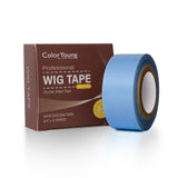 coloryoung 3/4(1.9cm)*3Yards Lace Wig Tape Roll Waterproof Strong Double Sided Adhesive Wigs Tape for Lace Wigs Toupee Hairpiece