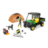 John Deere Big Farm Outdoor Adventure Toy Playset- 1:16 Scale - Includes Gator RSX 860i, Camping Accessories, and Two Toy Figure