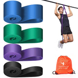 YONKFUL Pull Up Assistance Bands Set 30 LBS - 175 LBS, Long Resistance Bands for Pull Ups Working Out, Gym Workout Bands for Men