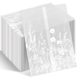 Fullhawl 150 Pcs Wedding Vellum Jackets Bulk for 5x7 Invitations Paper Vellum Wedding Invitation Accessories Kit Envelope Insert