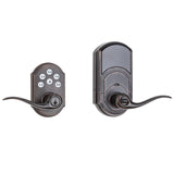 Kwikset Smartcode 912 Z-Wave Plus Keypad Lever Deadbolt Door Lock, One-Touch Locking, and Auto-Lock Enabled with Reversible Tust