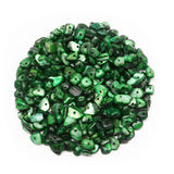 500 pcs Natural Chip Stone Beads, Green Aventurine 5-8 mm Irregular Gemstones Healing Crystal Loose Bead for Jewelry Making Brac