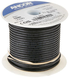 Ancor 184003 Tinned Copper Wire, 14 AWG (2mm2), Black - 18ft