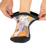 Viasox Diabetic Ankle Socks for Women & Men, Low Cut Non Binding, Seamless Neuropathy Socks (US, Alpha, X-Large, Regular, Regula