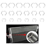 18PCS 800-801 Transmission Cooler Lines Retainer Clips,5/8 1/2 3/8 Transmission Oil Cooler Line Clips,3 Different Sizes Transmis