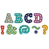 Teacher Created Resources 2-Inch Magnetic Bold Letters, Multicolor Marquee, 70 Pieces Per Pack, 3 Packs (Tcr77300-3)