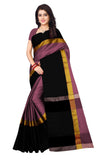 OM SAI LATEST CREATION Womens Banarasi Cotton Blend (Saree-S1275_Pink)