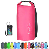 OMGear Waterproof Dry Bag Backpack Waterproof Phone Pouch 40L/30L/20L/10L/5L Floating Dry Sack For Kayaking Boating Sailing Cano