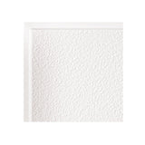 Genesis White Stucco Pro Revealed Edge Ceiling Tiles Easy Dropin Installation Waterproof, Washable and FireRated HighGr