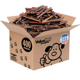 ValueBull USA Collagen Sticks for Small Dogs, 6 Inch Extra Thin Chews, Natural Dog Treats, 400 Count Bulk Pack - Promotes Joint,