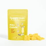 Happy Wax Pina Colada Scented Wax Melts - Natural Strong Summer Scented Wax Melts Infused with Essential Oils - Non Toxic Wax Me
