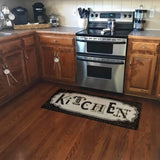 Ukeler Kitchen Rug Non Slip, Durable Natural Rubber Rug Runner for Kitchen Antique Style Chef Mat, 20'' 59''
