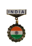 KariGhar Indian Flag (Pack Of 10) Badges For Independence Day/Republic Day & Any Events, Multicolor