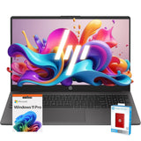HP 255 G10 Laptop for Business or Fun, Ryzen 5 7530U CPU (Beat Ultra 7 164U), 16GB RAM, 1TB SSD (512GB SSD withHP 512GB P500 Por