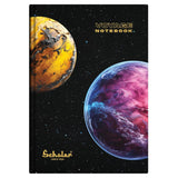 Scholar Voyage Ruled Notebook 80 Gsm Natural Shade Paper | 192 Pages | Hardbound With Metallic Printed Covers | Premium Smooth