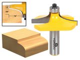 YONICO Table Edge Thumbnail and Handrail Router Bits 21/4Inch Diameter Thumbnail 1/2Inch Shank 13140