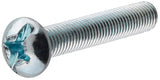 Hillman 90123 632Inch x 1/2Inch Round Head Combo Machine Screw, 100Pack, Zinc