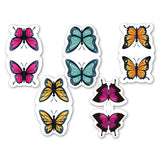 woopme Attractive Butterfly Magnetic Bookmark for Book Lovers Readers Students Gift Magnetic Page Clips Folding Set of 5