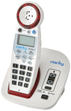 Clarity 59234.001 DECT 6.0 Extra-Loud Big-Button Speakerphone with Talking Caller ID, White, 3.6 x 4.5 x 5.3