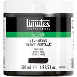 Liquitex Bio-Based Heavy Acrylic, 500ml (16.9-oz), Mars Black