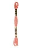 DMC 1173824 Mouline Stranded Cotton Six Strand Embroidery Floss Thread, Light Apricot, 8.7Yard