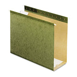 Pendaflex Reinforced 4 Extra Capacity Hanging Folders, Letter, Standard Green, 25/Box