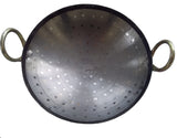 Kitchen Essential Iron Kadhai Wok /Black Metal / kali kadai Traditional Cooking Size 12 ...Premium Quality