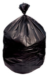 HBC Value Perfomance Can Liners 43x47, Black, 0.7Mil, 100, LLDPE Liners