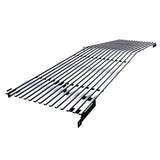 APS Premium 304 Stainless Steel Chrome Horizontal Billet Grille Grill Insert Compatible with Chevy GMC C K Pickup 1981-1987 & 81