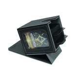 AEGIS GUARDIAN Card Deck Box for MTG, Commander Window Display, Trading Card Storage Box Holds 100 Double-Sleeved Cards, TCG Dec