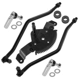 Caltric Steering Tie Rods & Gear Kit Compatible with John Deere X300 X304 X320 X324 X340 X500 X520