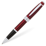 Cross Bailey Refillable Gel Ink Rollerball Pen, Medium Rollerball, Includes Premium Gift Box Red Lacquer
