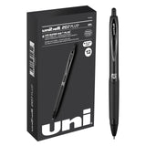 uniball 207 Plus+ Retractable Gel Pens 12 Pack in Black with 0.7mm Medium Point Pen Tips UniSuper Ink+ is Smooth, Vibrant, an