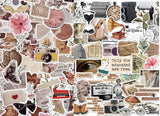 Titu Ki Baatein Mixed Vintage Stickers, 100 Pcs, 2 X 3 X 1 Cm