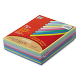 Pacon 101195 Array Card Stock, 65 lb., Letter, Assorted Colors, 250 Sheets/Pack
