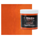 Soho Urban Artist Heavy Body Acrylic Paint - 500 ml Jar - Cadmium Orange Deep Hue - Thick, Rich Color, Excellent Coverage, Profe