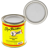 1 Shot Lettering Enamel Paint, Professional Pinstriping and Lettering Paint 8 OUNCE CAN- 1/2 PINT 193L/8Z (193L- Metallic Silver