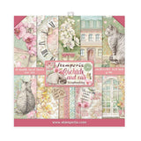 Stamperia Intl Paper PAD 8X8 10PK Orchid/CAT, 10 Count (Pack of 1), Various