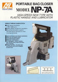 New Long Industrial NP7A Portable Single Thread Chainstitch Bag Closer Machine