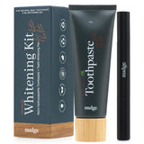 Nudge Advanced Whitening Kit, 10% Nano Hydroxyapatite Remin+ Toothpaste (4 oz) & EnamelGuard Whitening Gel Pen (2 ml), Fluoride-
