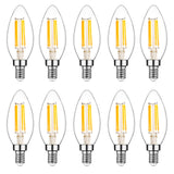 Raheem E14 LED Bulb, Dimmable, 110v 300 Lumens 5000k 40w Equivalent, Best Replacement for Halogen and Incandescent Bulb, Candela