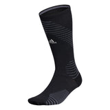 Adidas Running MidCrew Socks (1Pack), Black/Onix/Silver Reflective, 6.59