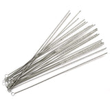 Nylon 4MM In Diameter Tube Brush Test Bottle Cleaning Brush Cleaner Industrial Brush Straw Cleaning Brush Manual Wire Brush 25Pc