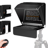 LENSGO Teleprompter for Phone iPad mini,7.9 inch Mini Portable Prompter with Remote Control,APP Compatible with iOS/Android for